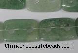 CFG330 15.5 inches 18*25mm carved rectangle Indian aventurine beads