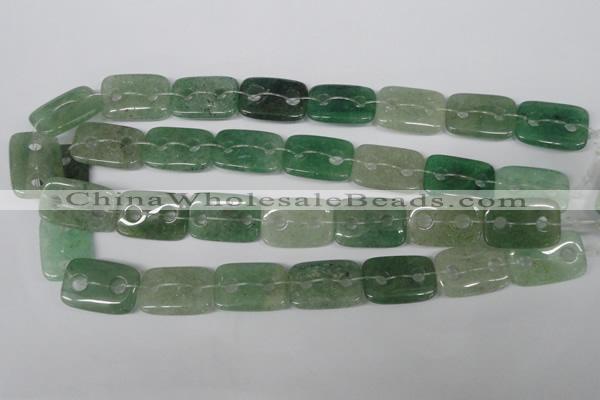 CFG330 15.5 inches 18*25mm carved rectangle Indian aventurine beads