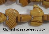 CFG795 12.5 inches 14*18mm carved animal grain stone beads