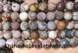 CFJ254 15.5 inches 12mm faceted round fantasy jasper beads wholesale