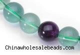 CFL02 6mm AA grade round natural fluorite beads Wholesale