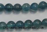 CFL1003 15.5 inches 10mm round blue fluorite beads wholesale