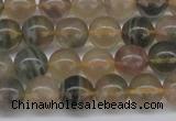 CFL1103 15.5 inches 10mm round yellow fluorite gemstone beads