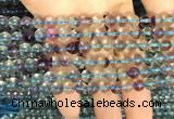 CFL1130 15.5 inches 6mm round fluorite gemstone beads wholesale