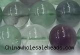 CFL1137 15.5 inches 10mm round fluorite beads wholesale