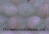 CFL1204 15.5 inches 12*16mm rice green fluorite gemstone beads