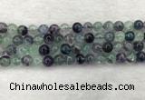 CFL1452 15.5 inches 8mm round fluorite beads wholesale