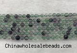 CFL1460 15.5 inches 4mm round A grade fluorite gemstone beads