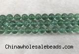 CFL1525 15.5 inches 12mm round green fluorite gemstone beads