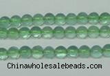 CFL611 15.5 inches 6mm round A grade green fluorite beads wholesale