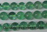 CFL613 15.5 inches 10mm round A grade green fluorite beads wholesale