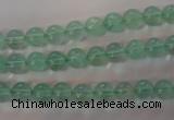 CFL852 15.5 inches 8mm round green fluorite gemstone beads