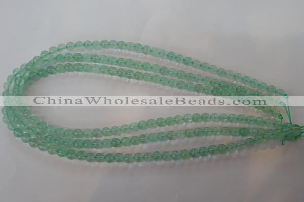 CFL852 15.5 inches 8mm round green fluorite gemstone beads