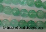 CFL853 15.5 inches 10mm round green fluorite gemstone beads