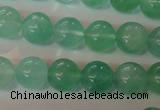 CFL854 15.5 inches 12mm round green fluorite gemstone beads