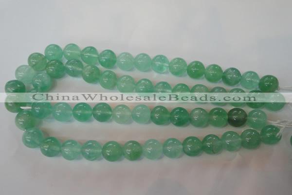 CFL854 15.5 inches 12mm round green fluorite gemstone beads