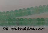 CFL858 15.5 inches 5*8mm rondelle green fluorite gemstone beads