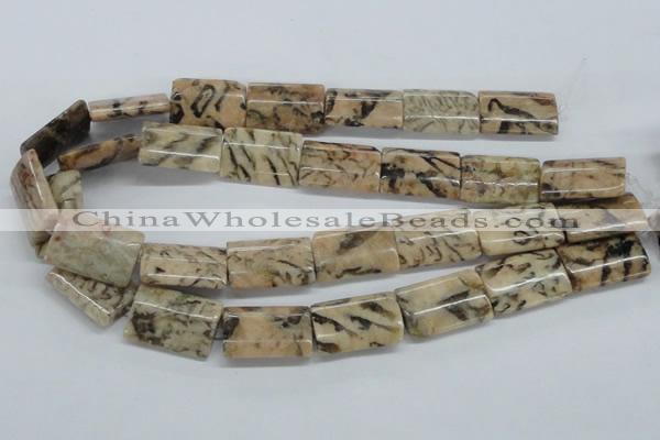 CFS17 15.5 inches 18*25mm rectangle natural feldspar gemstone beads