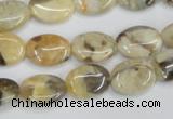 CFS210 15.5 inches 12*16mm oval natural feldspar gemstone beads