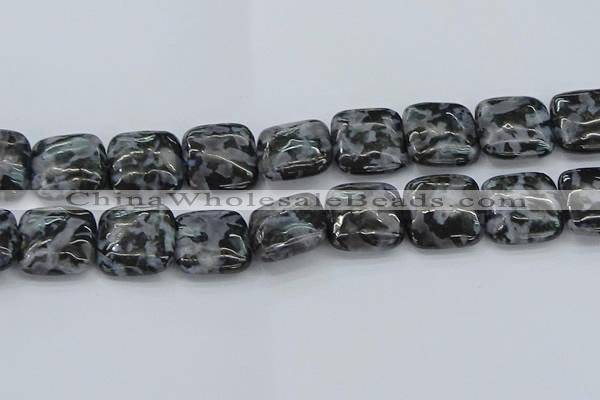 CFS325 15.5 inches 25*25mm square feldspar gemstone beads