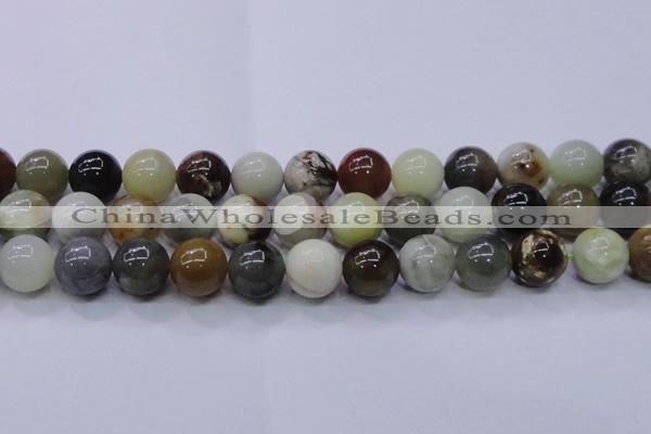 CFW18 15.5 inches 18mm round flower jade beads wholesale