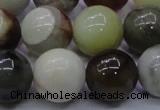 CFW19 15.5 inches 20mm round flower jade beads wholesale