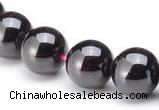 CGA03 Round 12mm natural garnet gemstone beads Wholesale