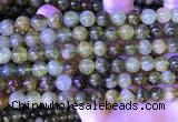CGA701 15.5 inches 8mm round green garnet beads wholesale