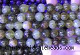 CGA703 15.5 inches 12mm round green garnet beads wholesale