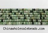 CGA720 15.5 inches 4*6mm rondelle hydrogrossular gemstone beads