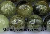 CGA838 15 inches 10mm round green garnet beads