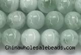 CGA900 15.5 inches 4mm round green angel skin gemstone beads