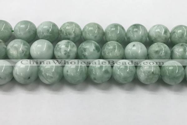CGA908 15.5 inches 20mm round green angel skin gemstone beads