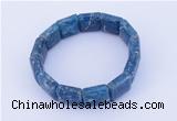 CGB213 7.2 inches fashion apatite gemstone stretchy bracelet