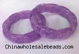 CGB2638 7.5 inches 18*25mm lavender amethyst bracelets wholesale