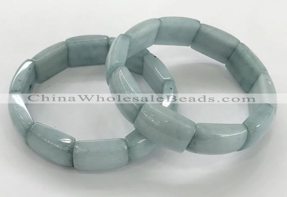CGB3403 7.5 inches 15*21mm imitation aquamarine bracelets