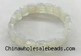 CGB3442 7.5 inches 10*15mm faceted marquise opal bracelets