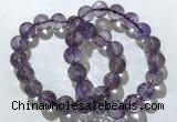 CGB4018 7.5 inches 11mm faceted round ametrine beaded bracelets