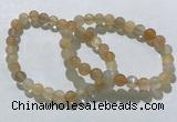 CGB4056 7.5 inches 7mm round moonstone beaded bracelets