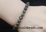 CGB5049 6mm, 8mm round dragon blood jasper beads stretchy bracelets