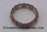 CGB666 7.5 inches 12*20mm mixed strawberry quartz bracelet