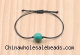 CGB9961 Fashion 12mm grass agate adjustable bracelet jewelry