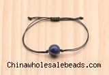 CGB9978 Fashion 12mm sodalite gemstone adjustable bracelet jewelry