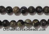 CGE103 15.5 inches 10mm round glaucophane gemstone beads