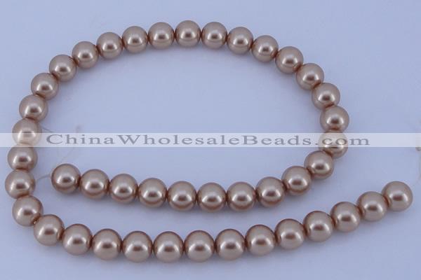 CGL360 5PCS 16 inches 20mm round dyed plastic pearl beads wholesale