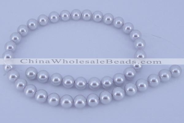 CGL79 5PCS 16 inches 18mm round dyed plastic pearl beads wholesale