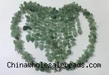 CGN839 20 inches stylish green aventurine statement necklaces