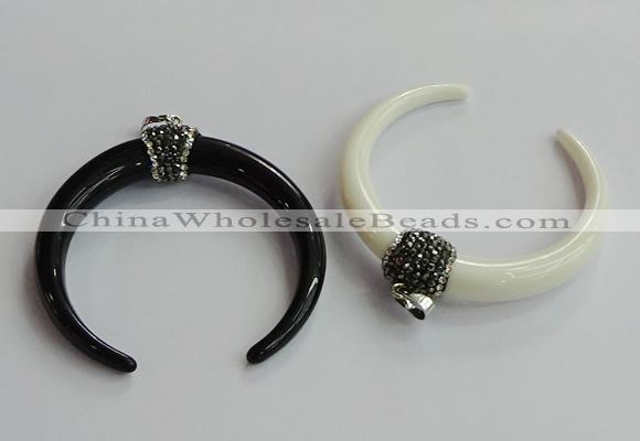 CGP696 58*60mm resin pendants jewelry wholesale