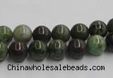 CGR02 16 inches 8mm round green rain forest stone beads wholesale