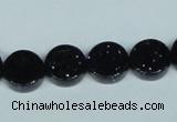 CGS124 15.5 inches 4*12mm coin blue goldstone beads wholesale